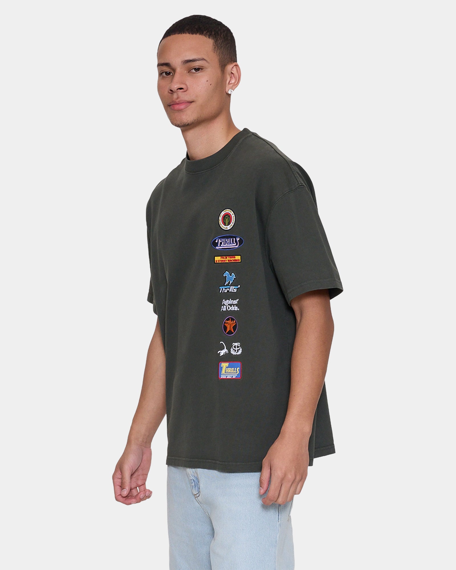 Mens Against All Odds Oversized T-Shirt