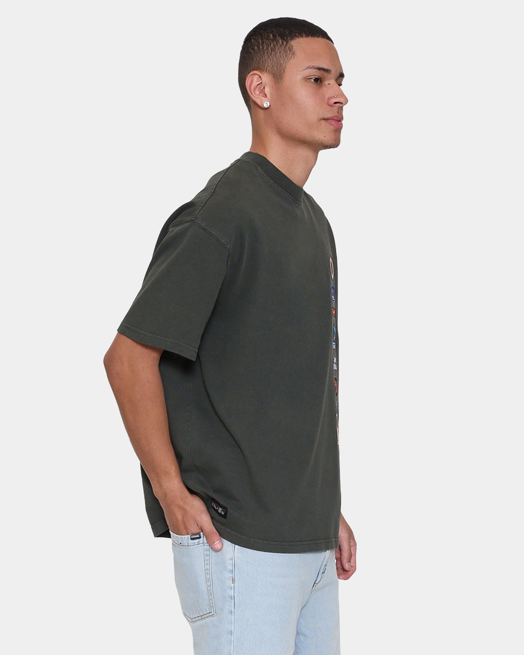 Mens Against All Odds Oversized T-Shirt