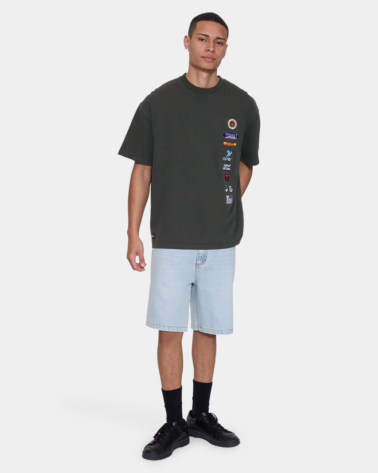 Mens Against All Odds Oversized T-Shirt