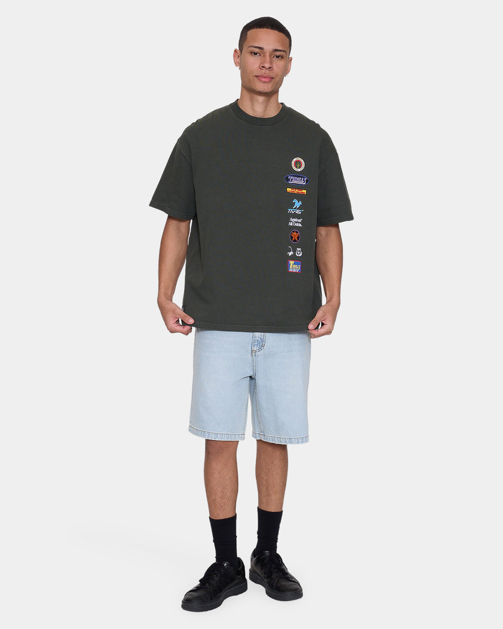 Mens Against All Odds Oversized T-Shirt