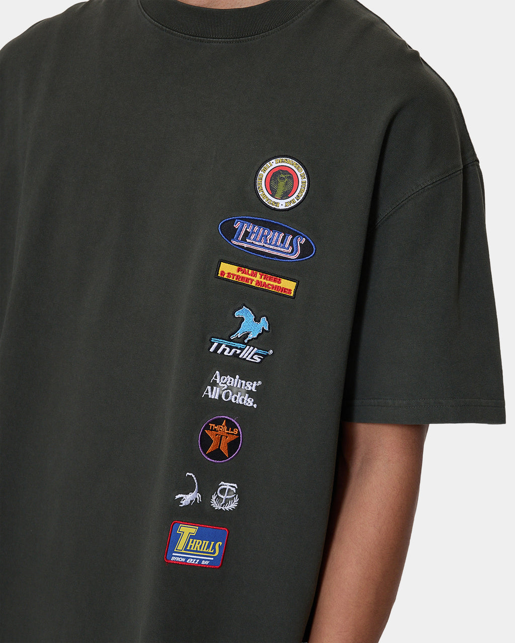 Mens Against All Odds Oversized T-Shirt