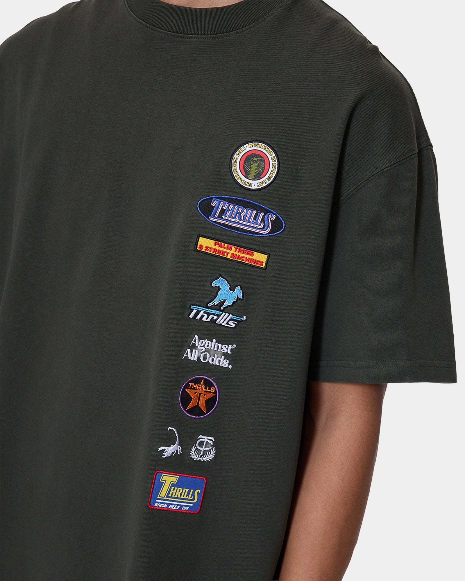Mens Against All Odds Oversized T-Shirt