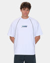Mens Heavy Voltage Oversized Cropped T-Shirt