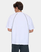 Mens Heavy Voltage Oversized Cropped T-Shirt