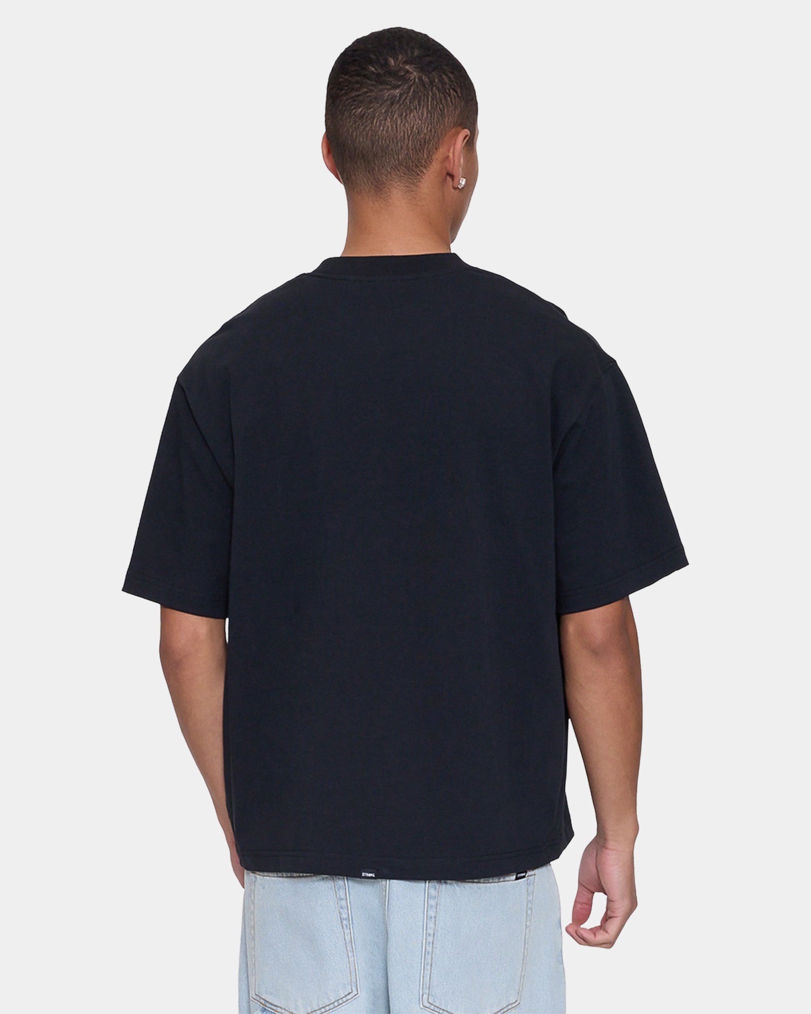 Mens Victory Embro Oversized Cropped T-Shirt