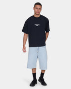 Mens Victory Embro Oversized Cropped T-Shirt