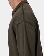 Mens Rose Brigade Oversized Cropped T-Shirt