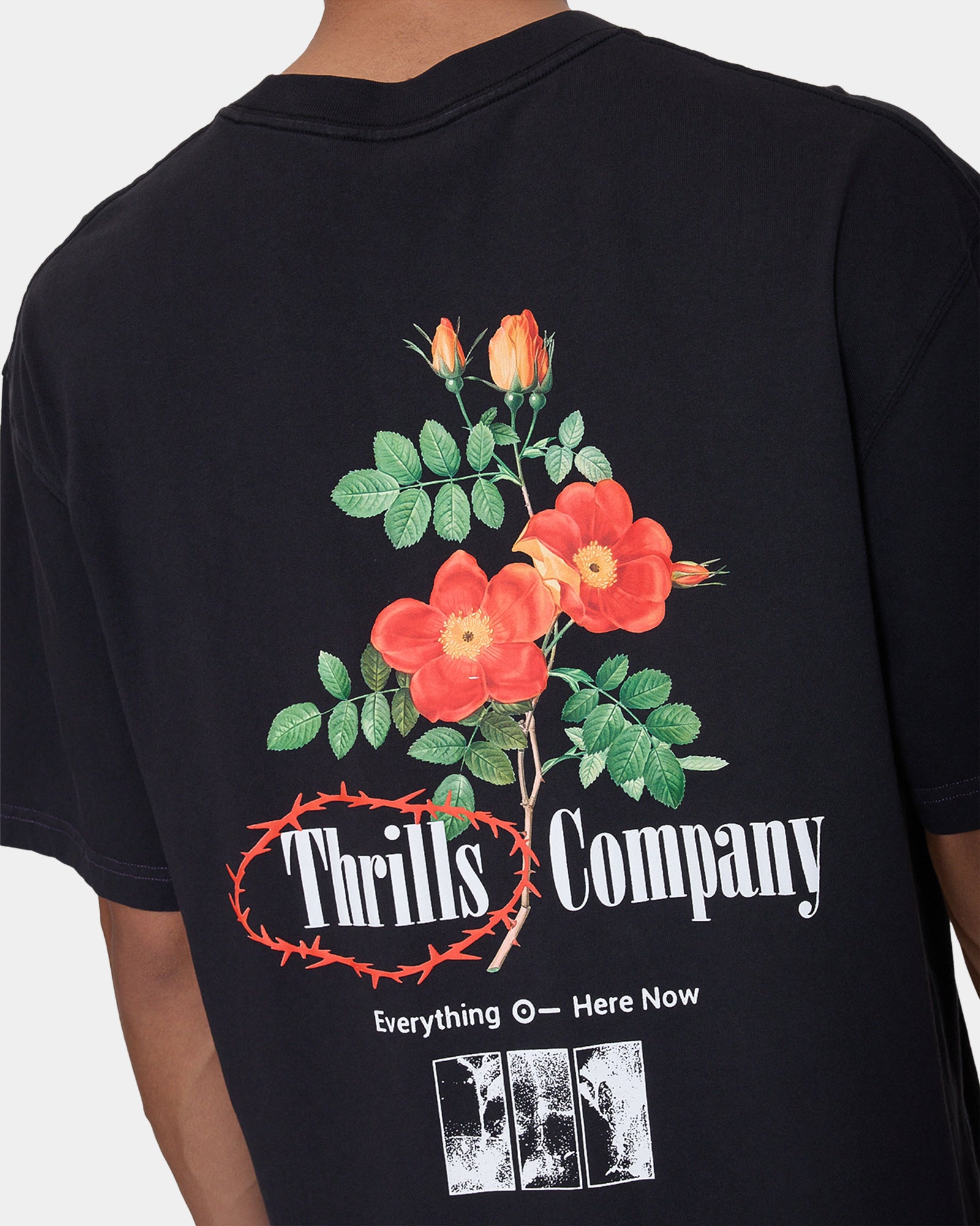 Mens Everything Here Now Oversized T-Shirt