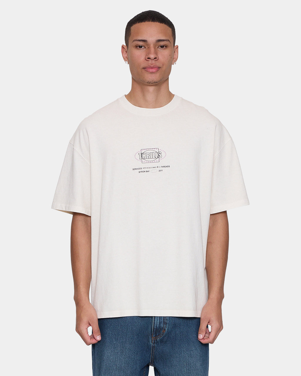 Mens Fluid Thrills Oversized T-Shirt