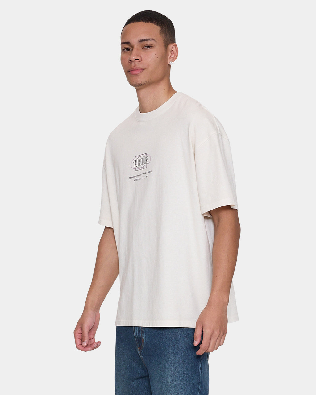 Mens Fluid Thrills Oversized T-Shirt