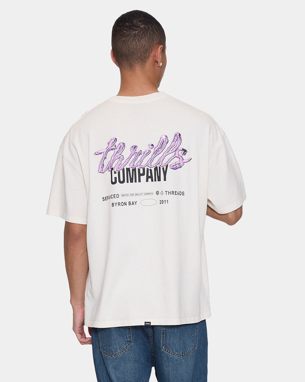 Mens Fluid Thrills Oversized T-Shirt