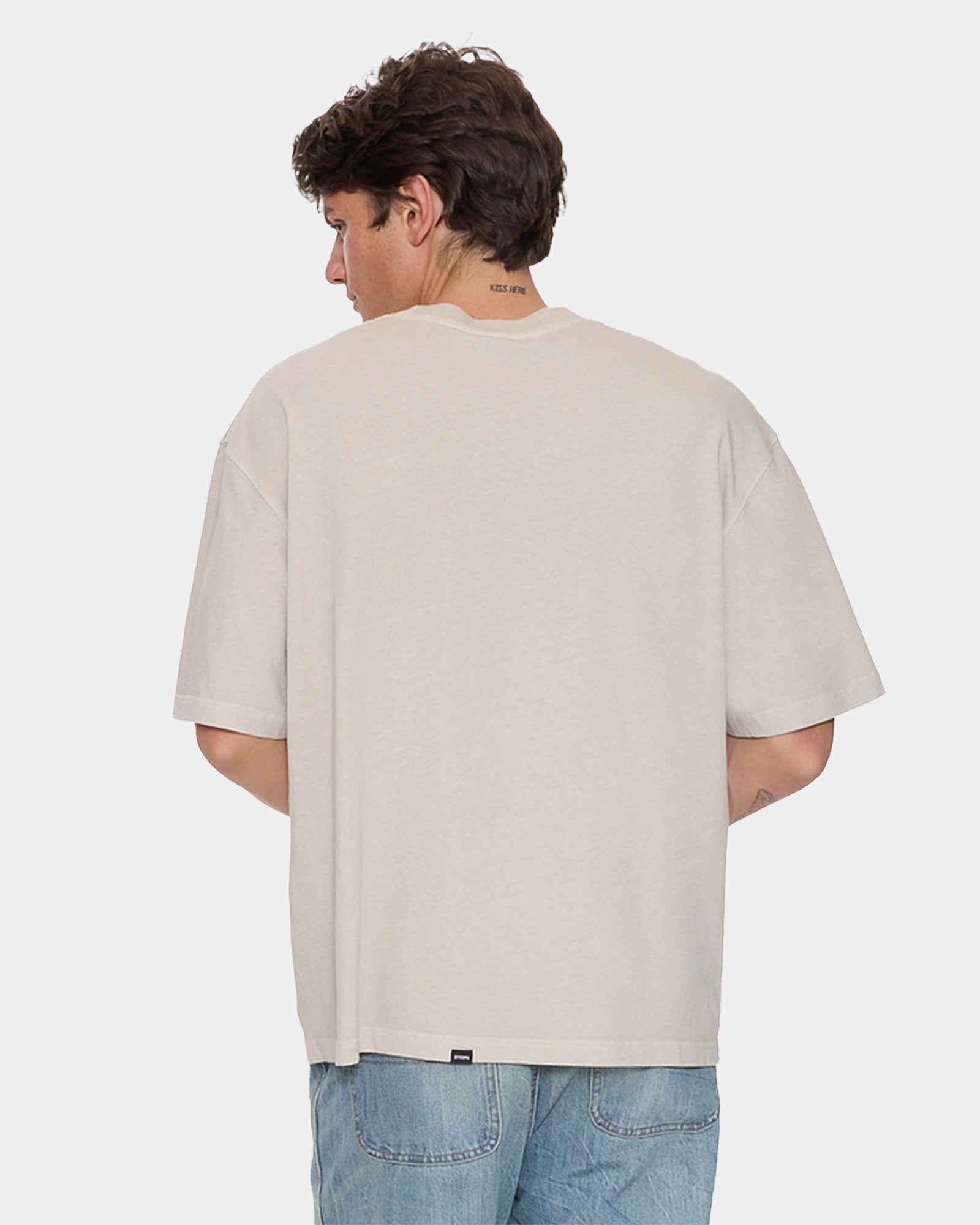 Mens Skerrt Oversized Cropped T-Shirt