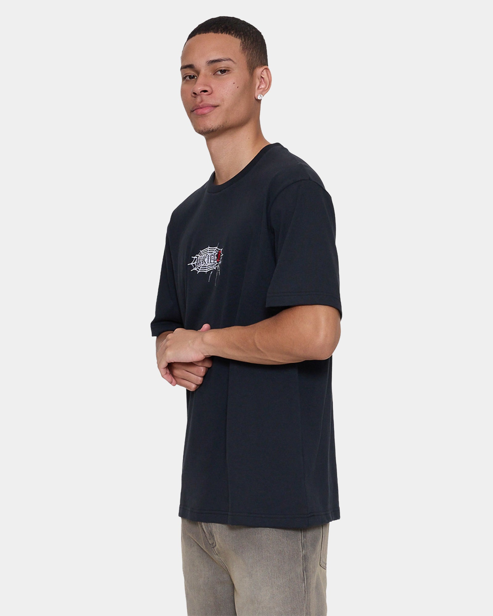 Mens Web Of Deceit Oversized Fit T-Shirt