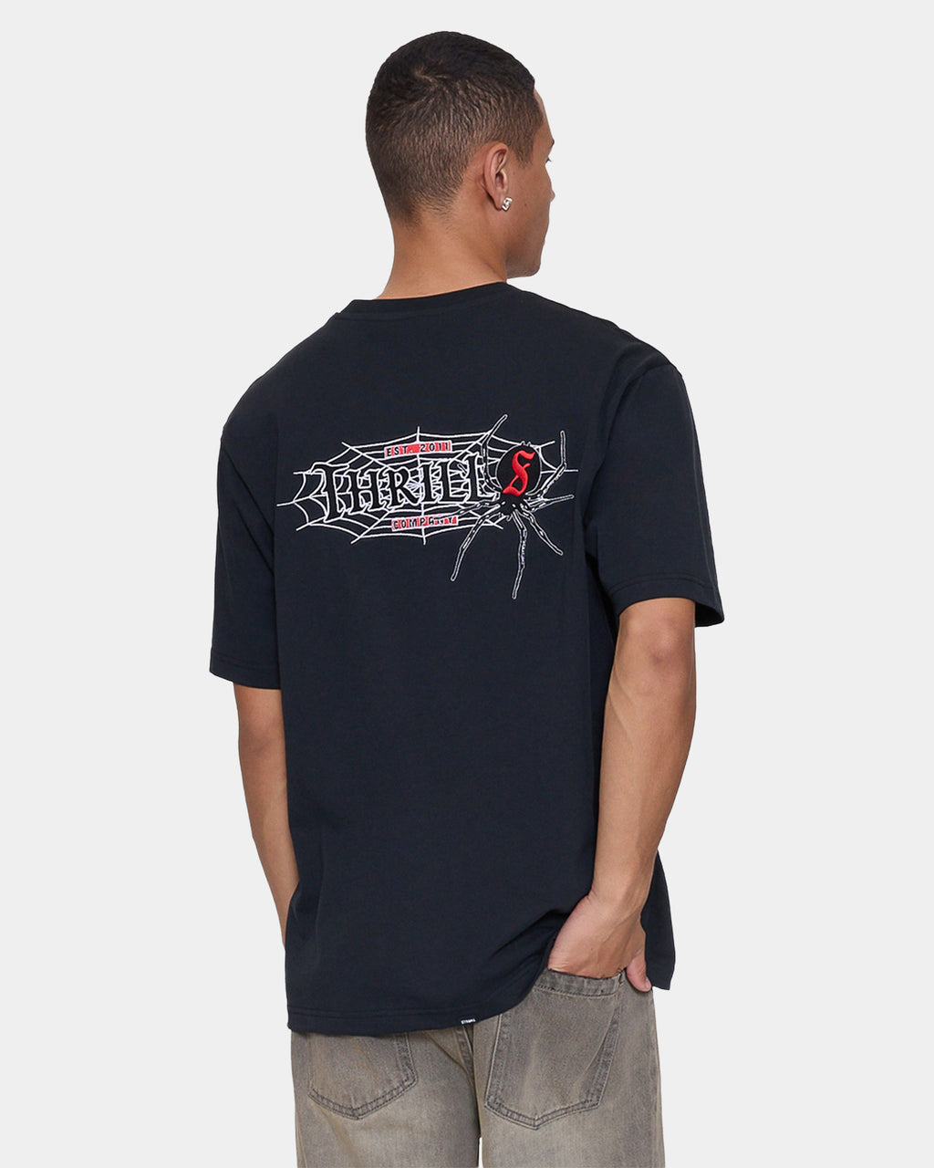 Mens Web Of Deceit Oversized Fit T-Shirt