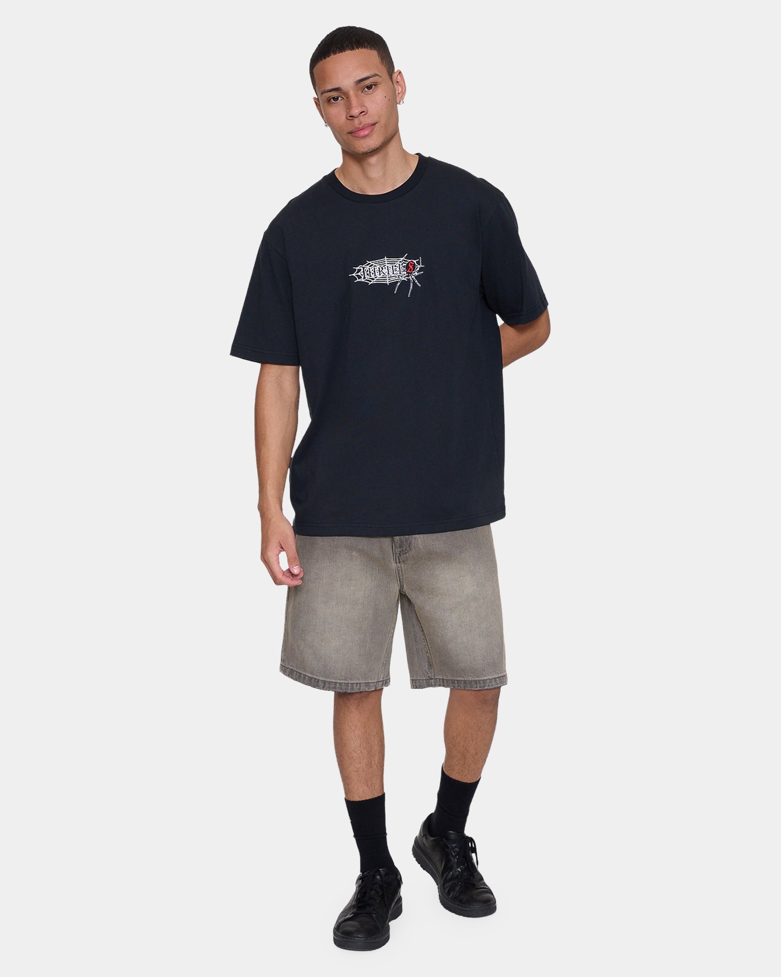 Mens Web Of Deceit Oversized Fit T-Shirt