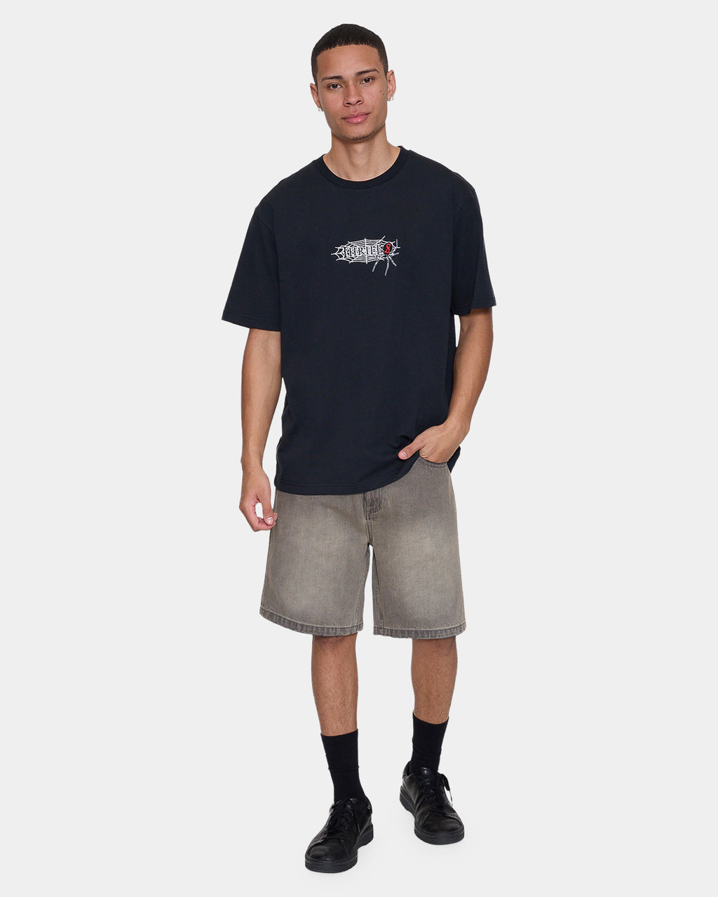 Mens Web Of Deceit Oversized Fit T-Shirt