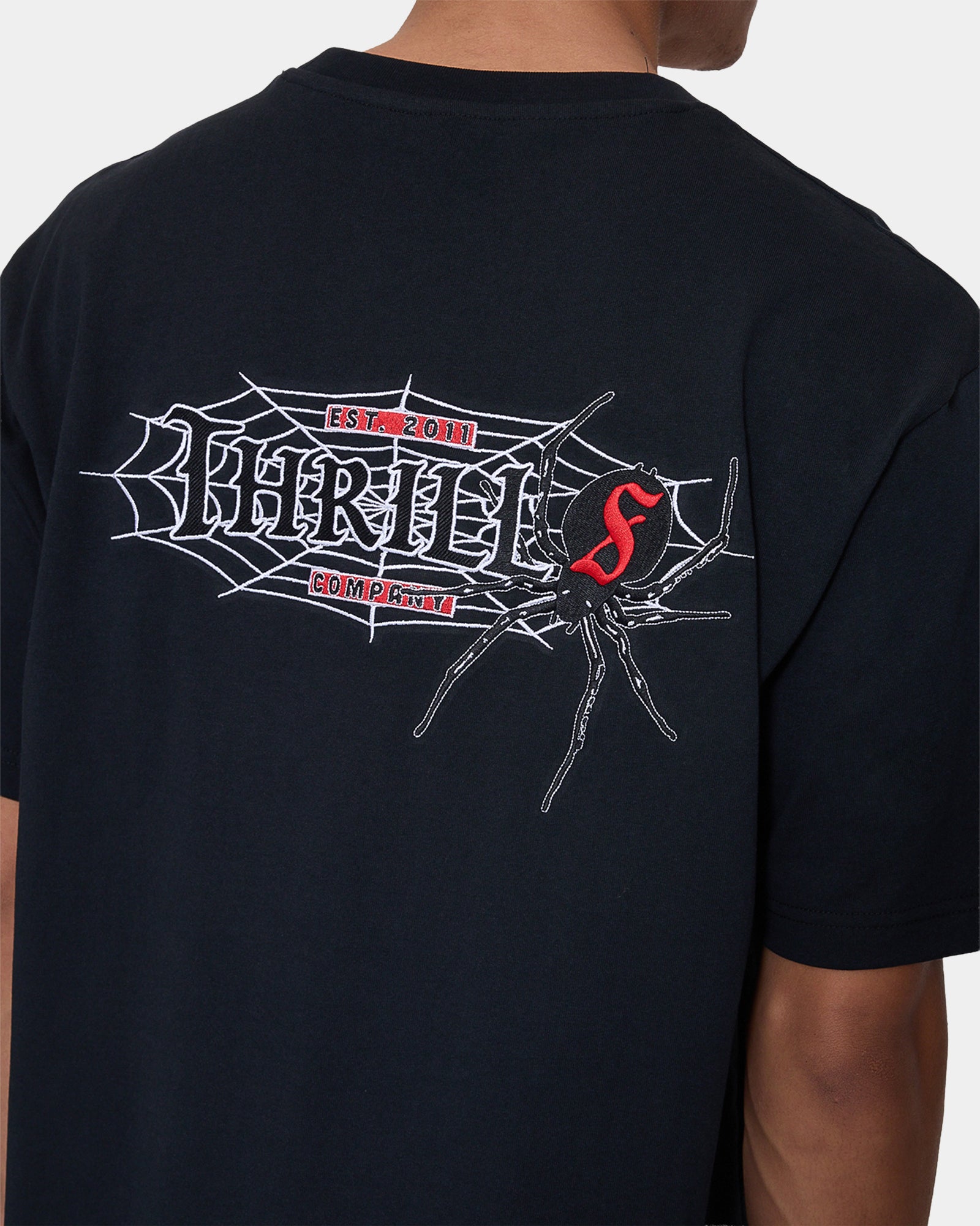 Mens Web Of Deceit Oversized Fit T-Shirt
