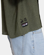 Mens Against All Odds Cropped Short Sleeve Shirt
