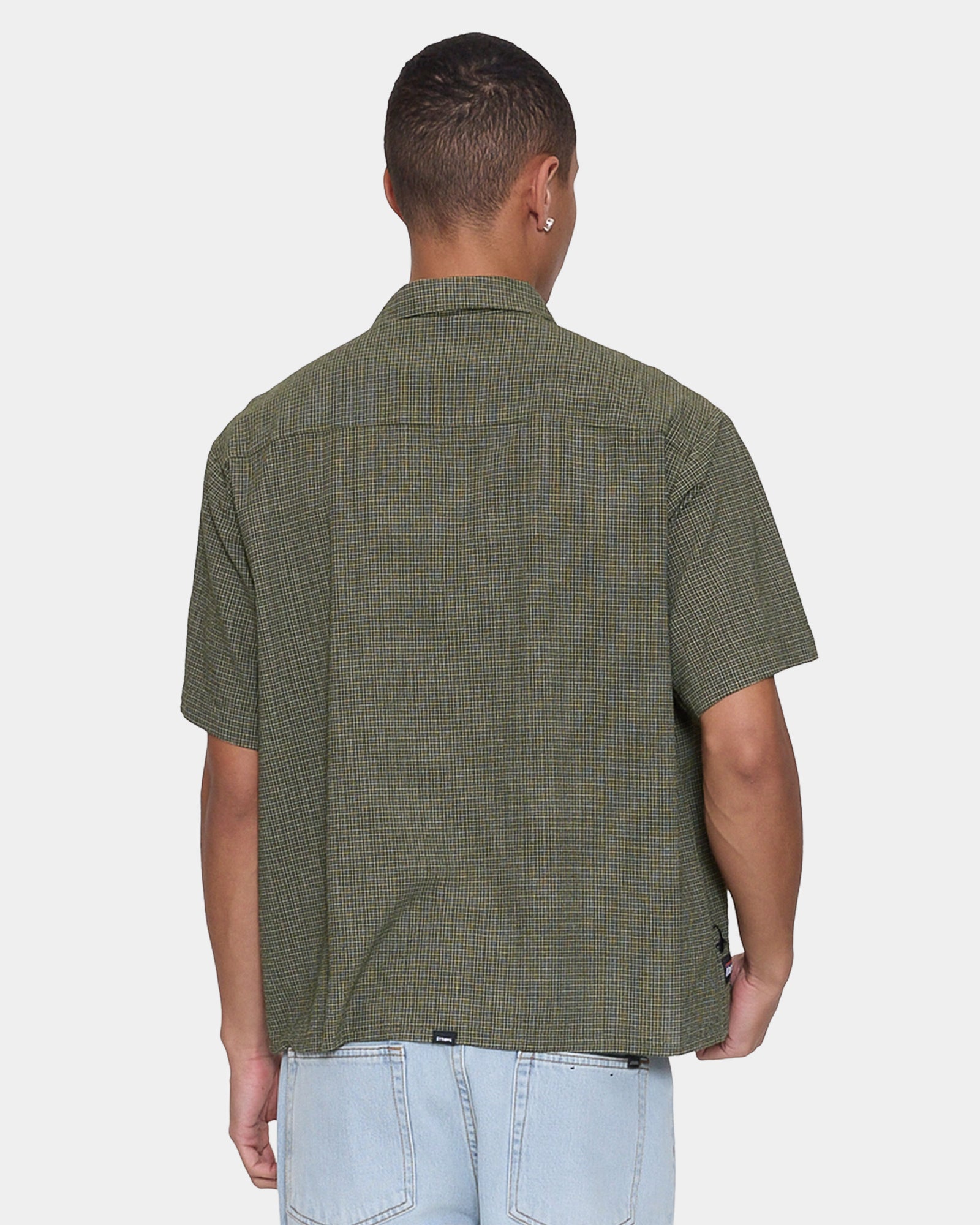 Mens Against All Odds Cropped Short Sleeve Shirt