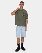 Mens Against All Odds Cropped Short Sleeve Shirt