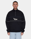 Mens Between Chaos & Calm Quarter Zip Fleece Jumper