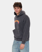 Mens Fury Slouch Cropped Pullover Hoodie