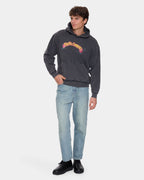 Mens Fury Slouch Cropped Pullover Hoodie