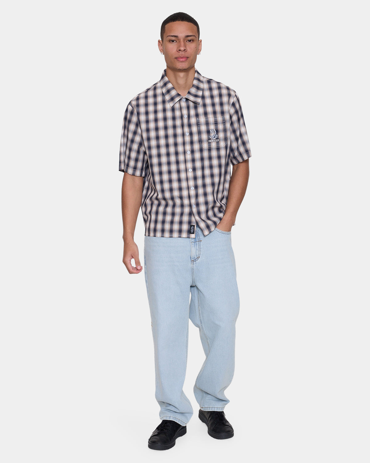 Mens Paradise Falling Short Sleeve Shirt