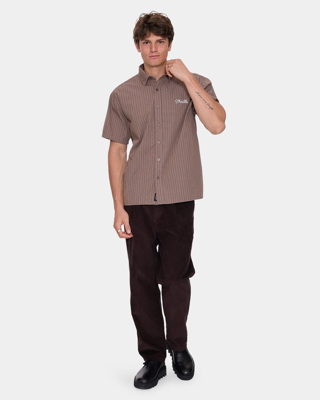 Mens Deep In The Heart Of Bryon Short Sleeve Shirt