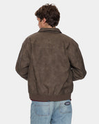 Mens Deep In The Heart Of Byron Leather Jacket