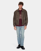 Mens Deep In The Heart Of Byron Leather Jacket