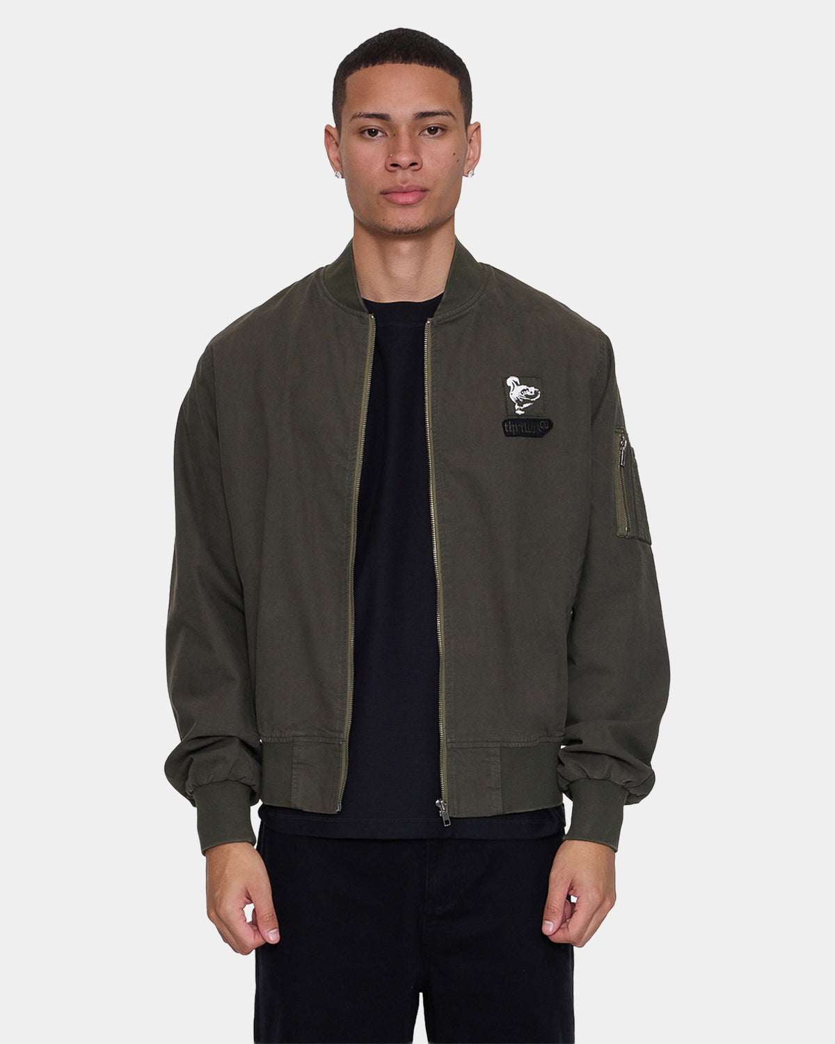 Mens Rose Brigade Bomber Jacket