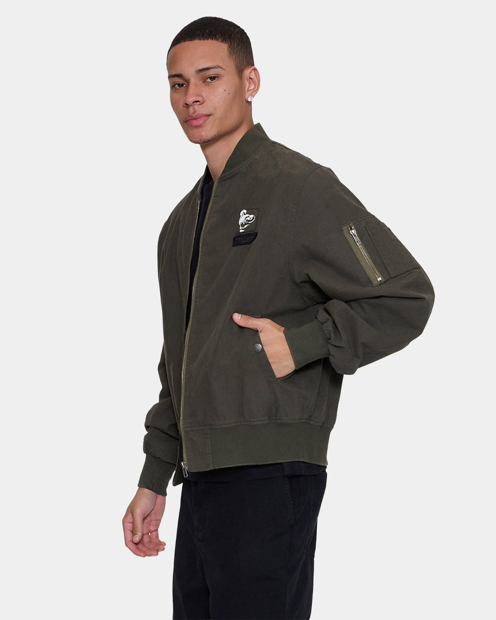 Mens Rose Brigade Bomber Jacket