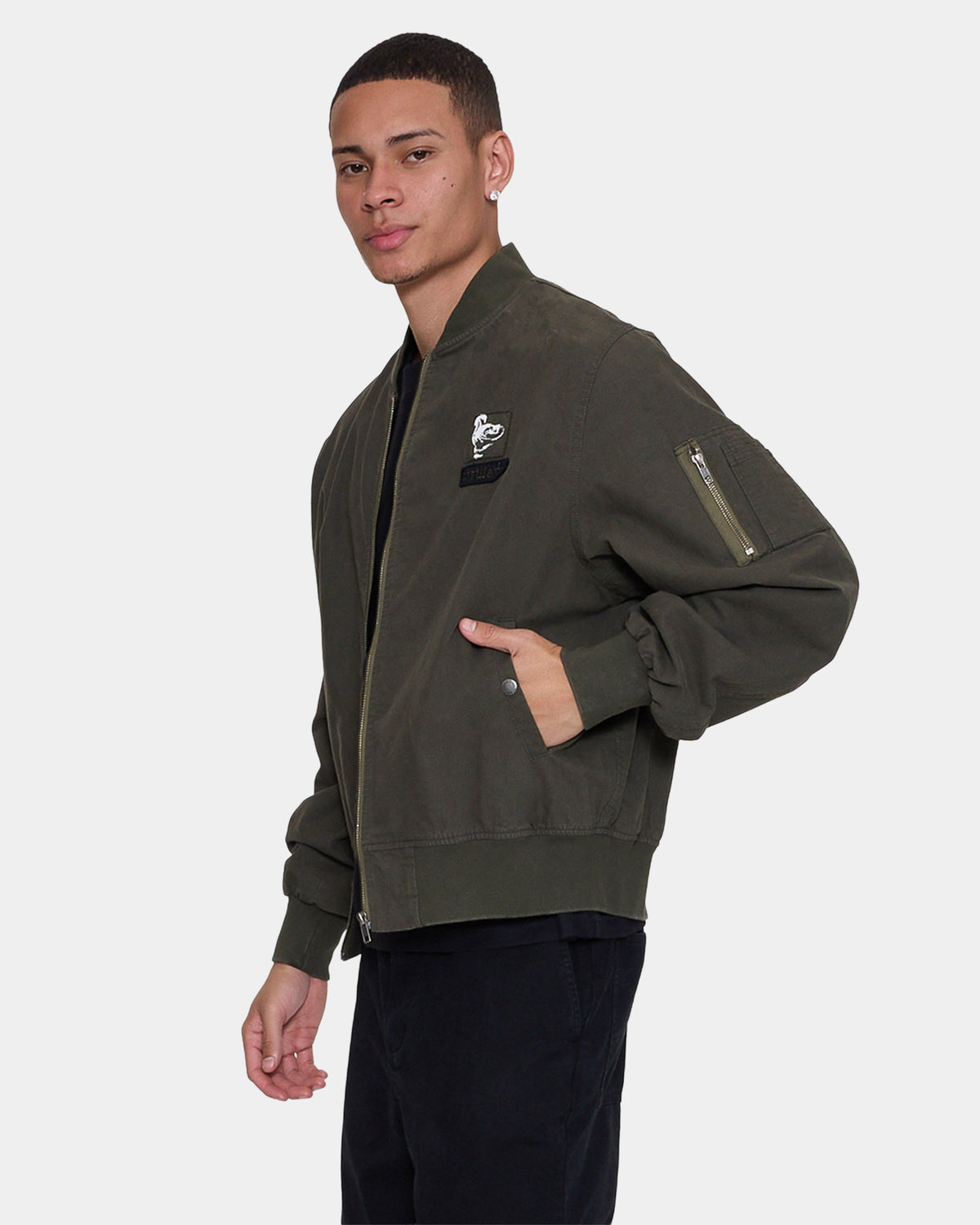 Mens Rose Brigade Bomber Jacket
