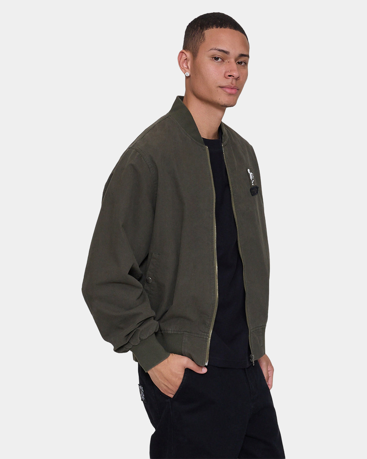 Mens Rose Brigade Bomber Jacket