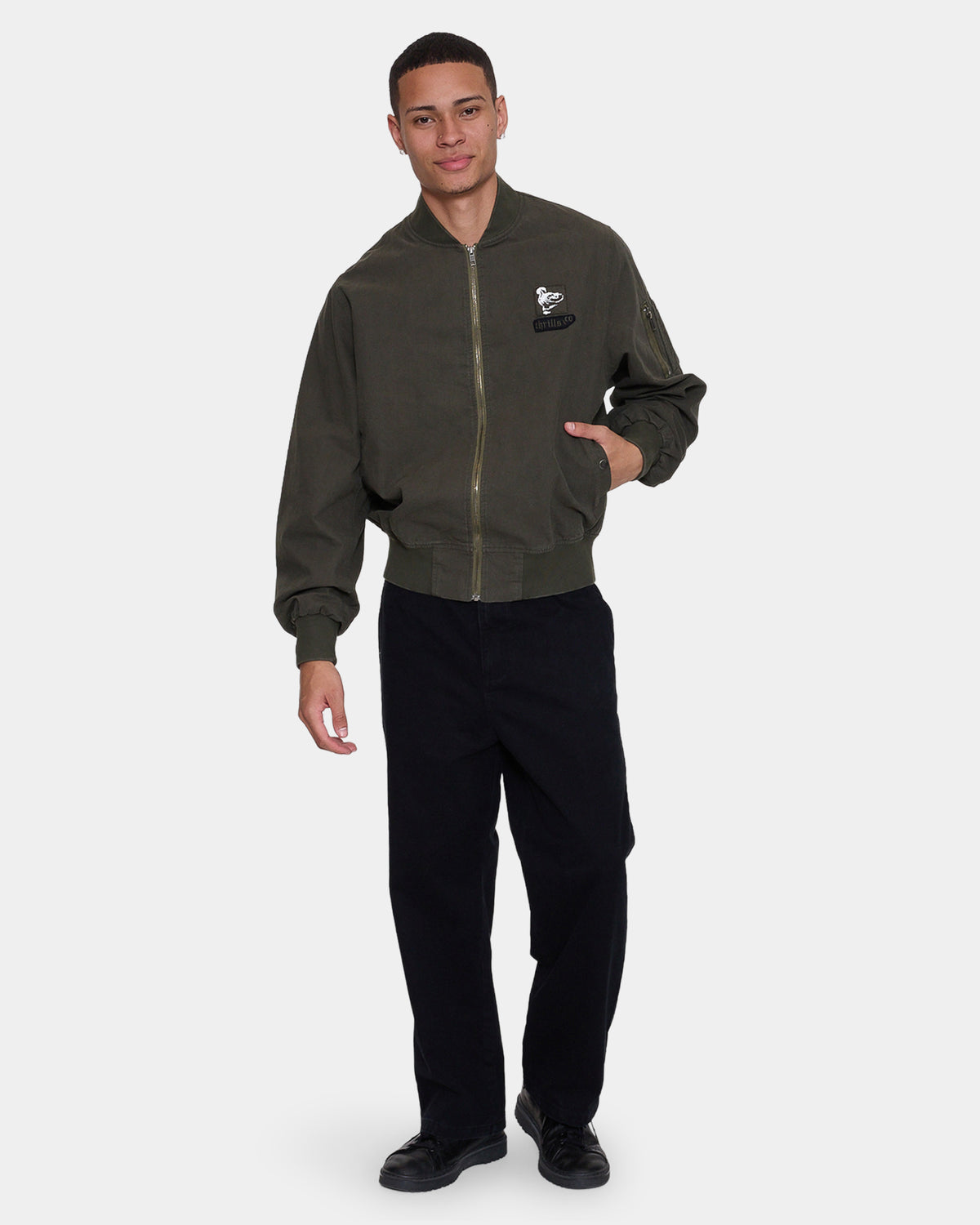 Mens Rose Brigade Bomber Jacket