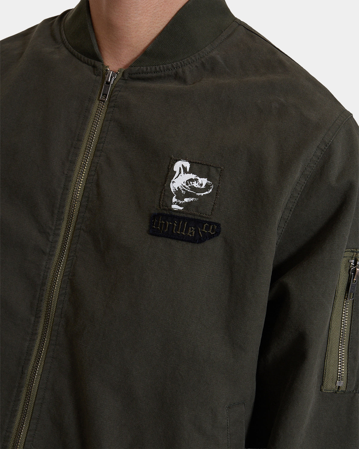 Mens Rose Brigade Bomber Jacket