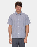 Mens Heavy Voltage Cropped Short Sleeve Shirt