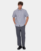 Mens Heavy Voltage Cropped Short Sleeve Shirt