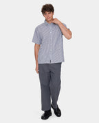 Mens Heavy Voltage Cropped Short Sleeve Shirt