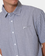 Mens Heavy Voltage Cropped Short Sleeve Shirt