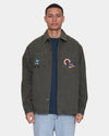 Mens Against All Odds Cropped Overshirt Casual Jacket