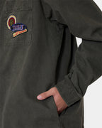 Mens Against All Odds Cropped Overshirt Casual Jacket