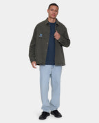 Mens Against All Odds Cropped Overshirt Casual Jacket