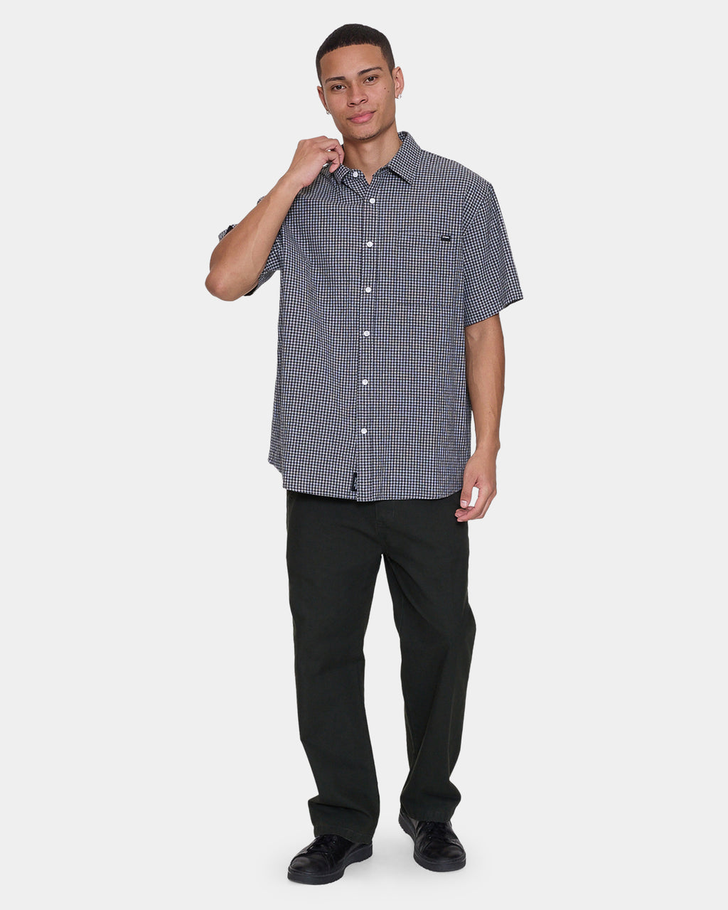 Mens Locked In Short Sleeve Shirt