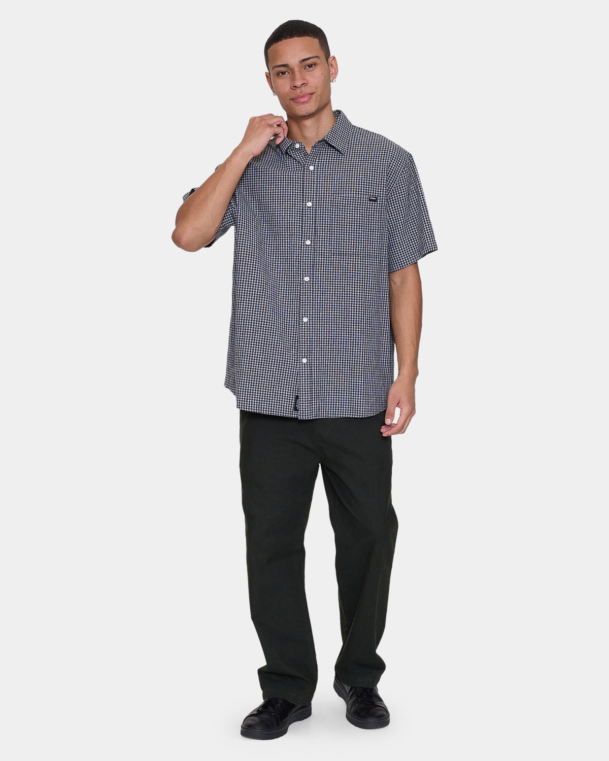 Mens Locked In Short Sleeve Shirt