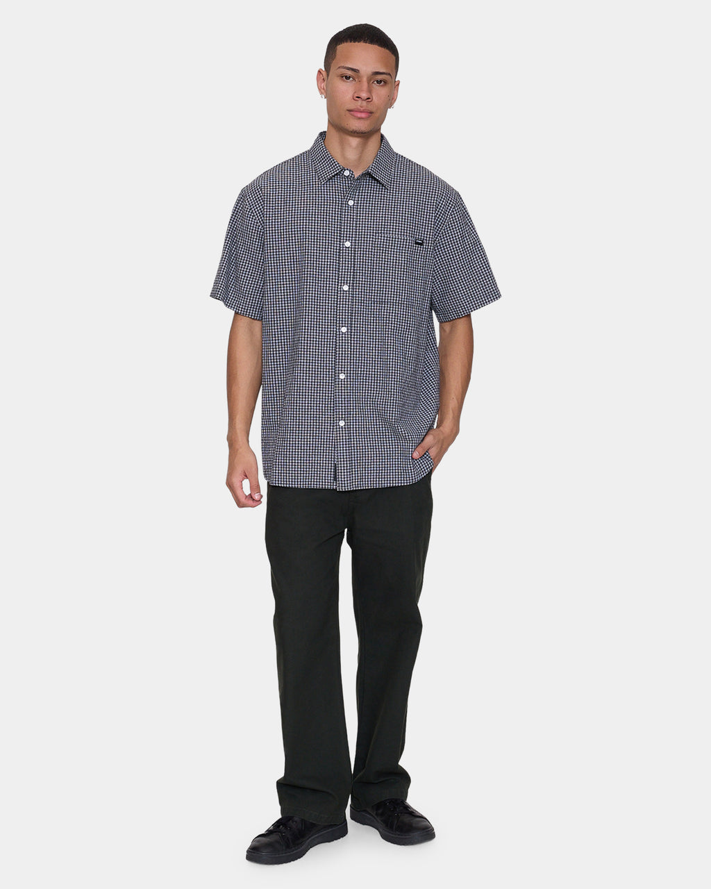 Mens Locked In Short Sleeve Shirt