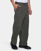 Mens Stagger Big Slacker Cropped Pants