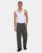 Mens Stagger Big Slacker Cropped Pants