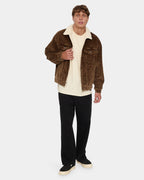 Mens Oversized Sherpa Wanderer Cord Jacket